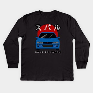 Subaru Impreza 22B STI Kids Long Sleeve T-Shirt